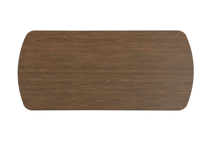 Richeto Ovalt Matbord Rökt Ek 180 cm - Brun / Ribbad - Möbler - Bord & matgrupper - Matbord & köksbord
