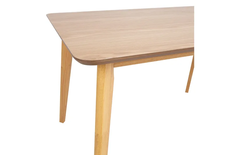Roxby Rektangulärt Matbord 120 cm med Trä- och Ekutseende - Natur - Möbler - Bord & matgrupper - Matbord & köksbord
