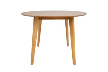 Roxby Runt Matbord 105 cm med Trä- och Ekutseende - Natur - Möbler - Bord & matgrupper - Matbord & köksbord