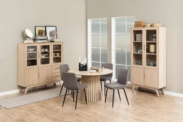 Saku Matbord 120 cm Rund - Vit - Möbler - Bord & matgrupper - Matbord & köksbord