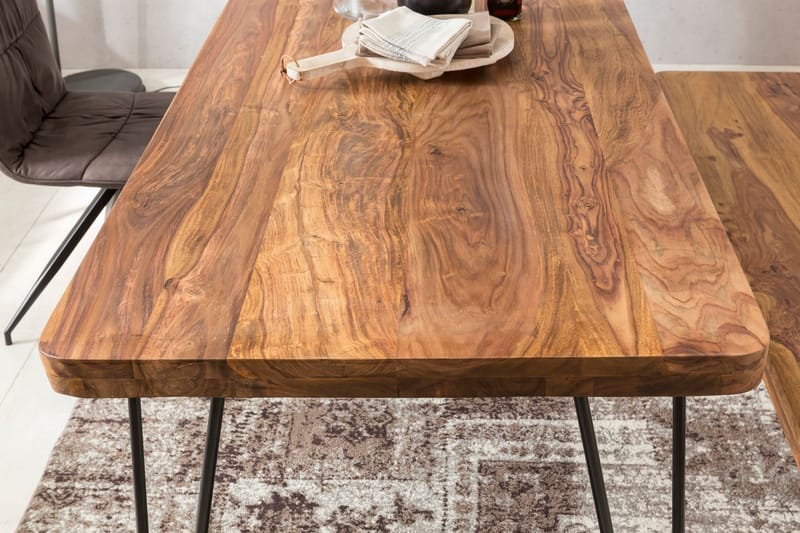 Samhita Matbord 120 cm - Trä/natur - Matbord & köksbord