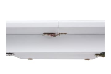Sanford Utdragbart Rektangulärt Matbord 120–160 cm i Trä - Vit - Möbler - Bord & matgrupper - Matbord & köksbord