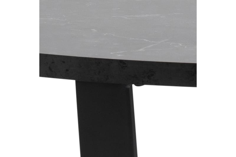 Sansi Matbord 110 cm Rund - Svart - Matbord & köksbord