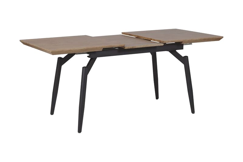 Semisa Matbord 180 cm - Mörkbrun/Svart - Matbord & köksbord