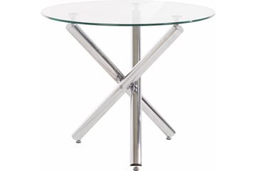 Shadi Matbord 90 cm Runt Glas - Transparent - Möbler - Bord & matgrupper - Matbord & köksbord