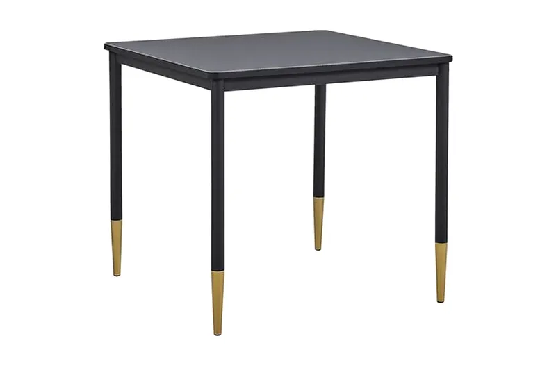 Shalford Matbord 80 cm - Svart/Guld - Möbler - Bord & matgrupper - Matbord & köksbord