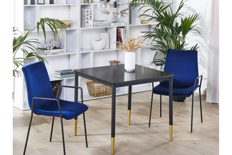 Shalford Matbord 80 cm - Svart/Guld - Möbler - Bord & matgrupper - Matbord & köksbord