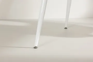 Silar Rektangulärt Matbord 180 cm med Metallutseende - Vit - Möbler - Bord & matgrupper - Matbord & köksbord