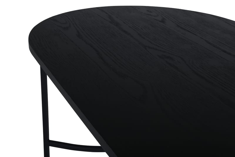Skate Matbord 200 cm Ovalt - Svart - Matbord & köksbord