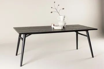 Sleek Matbord 195 cm Förlängningsbart - Svart - Möbler - Bord & matgrupper - Matbord & köksbord