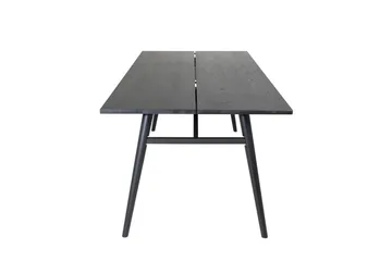 Sleek Matbord 195 cm Förlängningsbart - Svart - Möbler - Bord & matgrupper - Matbord & köksbord