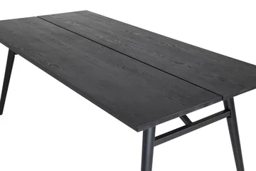 Sleek Matbord 195 cm Förlängningsbart - Svart - Möbler - Bord & matgrupper - Matbord & köksbord