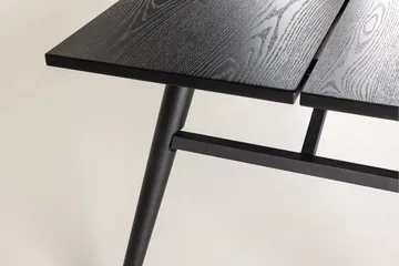 Sleek Matbord 195 cm Förlängningsbart - Svart - Möbler - Bord & matgrupper - Matbord & köksbord