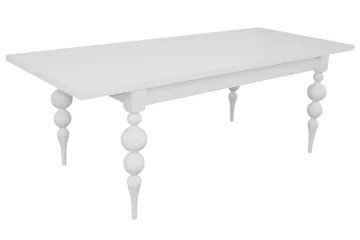 Tabell Förlängningsbart matbord 160 cm - Trä/Natur - Möbler - Bord & matgrupper - Matbord & köksbord