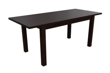 Tabell Utdragbart Rektangulärt Matbord 140 cm med Trä- och Valnötsutseende - Brun - Möbler - Bord & matgrupper - Matbord & köksbord