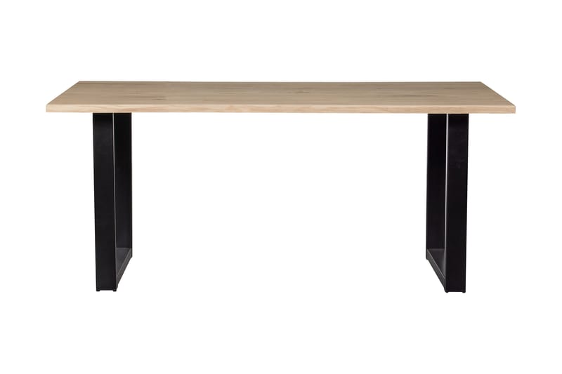 Tablo Matbord U-Formade Ben 160 cm - Ek/Svart - Möbler - Bord & matgrupper - Matbord & köksbord