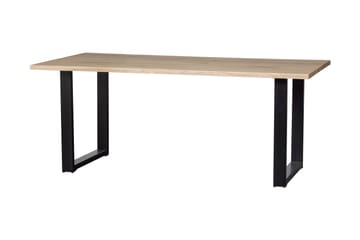 Tablo Matbord U-Formade Ben 180 cm - Ek/Svart - Möbler - Bord & matgrupper - Matbord & köksbord