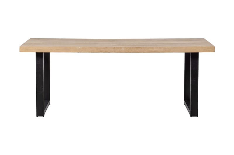 Tablo Matbord U-Formade Ben 180 cm - Natur/Svart - Möbler - Bord & matgrupper - Matbord & köksbord