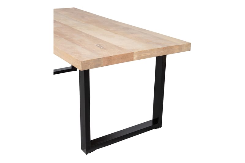 Tablo Matbord U-Formade Ben 180 cm - Natur/Svart - Möbler - Bord & matgrupper - Matbord & köksbord