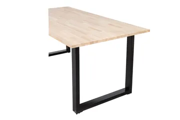 Tablo Matbord U-Formade Ben 200 cm - Ek/Svart - Möbler - Bord & matgrupper - Matbord & köksbord