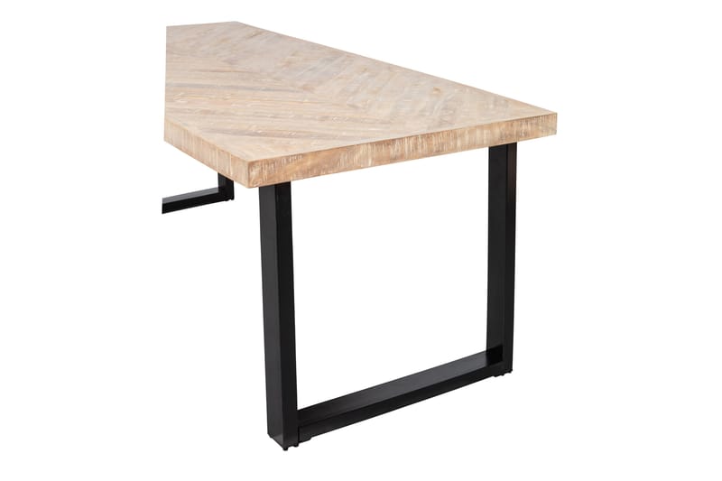 Tablo Matbord U-Formade Ben 200 cm - Spetskypert/Natur/Svart - Möbler - Bord & matgrupper - Matbord & köksbord