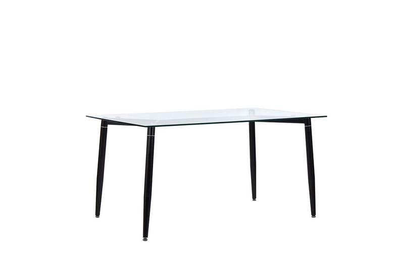 Totham Matbord 150 cm - Glas/Svart - Möbler - Bord & matgrupper - Matbord & köksbord