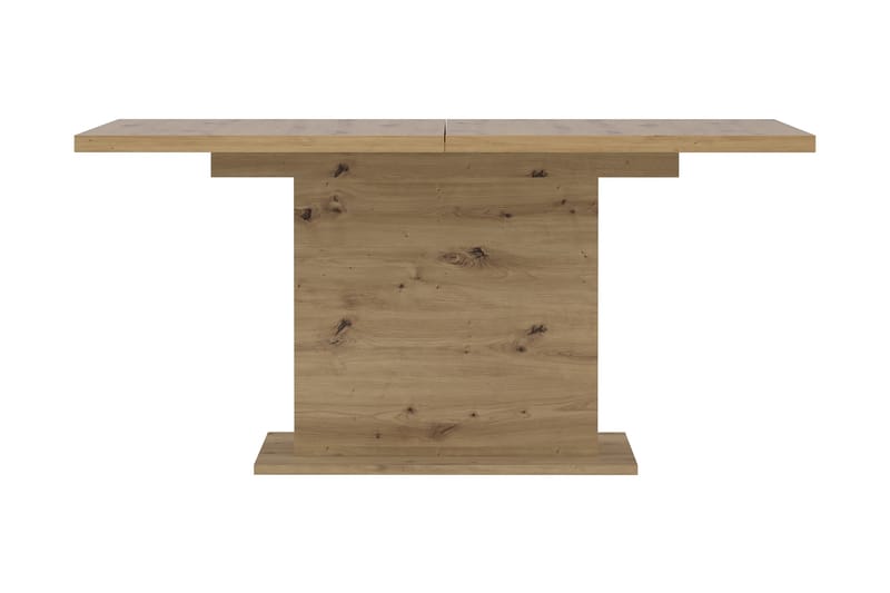 Trecante Matbord Förlängningsbart 160 cm - Brun - Matbord & köksbord