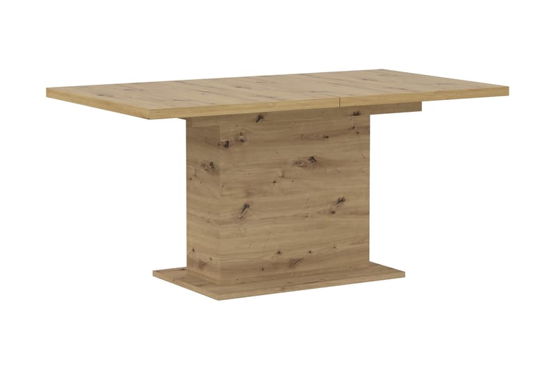 Trecante Matbord Förlängningsbart 160 cm - Brun - Matbord & köksbord