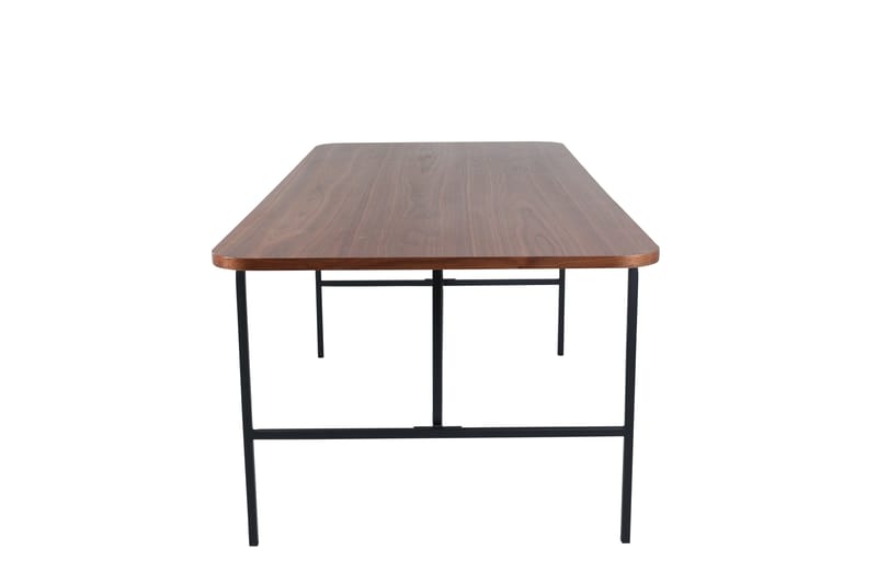 Uno Matbord 200 cm - Valnötsbrun/Svart - Möbler - Bord & matgrupper - Matbord & köksbord