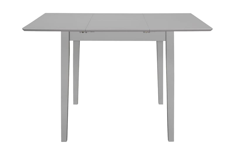 Utdragbart matbord (80-120)x80x74 cm grå MDF - Grå - Matbord & köksbord