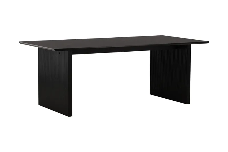 Vail Stort Rektangulärt Matbord 230 cm i Trä - Svart - Möbler - Bord & matgrupper - Matbord & köksbord