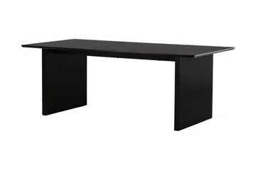 Vail Stort Rektangulärt Matbord 230 cm i Trä - Svart - Möbler - Bord & matgrupper - Matbord & köksbord