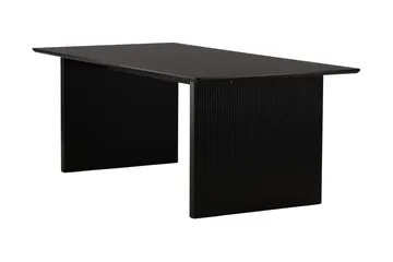 Vail Stort Rektangulärt Matbord 230 cm i Trä - Svart - Möbler - Bord & matgrupper - Matbord & köksbord