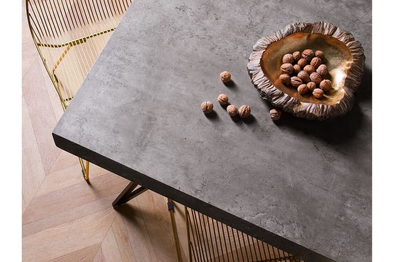 Verd Matbord 160x90 cm - Grå - Matbord & köksbord