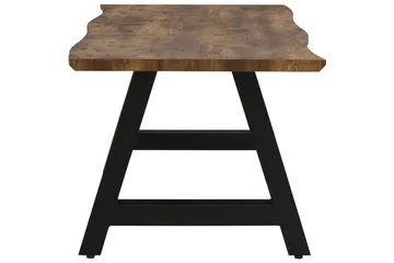 Vesoul Rektangulärt Matbord 160 cm i Valnöt - Brun - Möbler - Bord & matgrupper - Matbord & köksbord