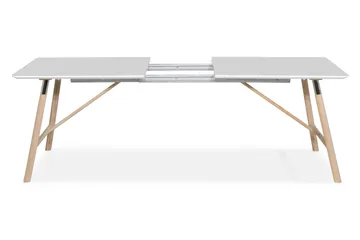 Waltham Förlängningsbart Matbord 180 cm - Vit/Ek - Möbler - Bord & matgrupper - Matbord & köksbord