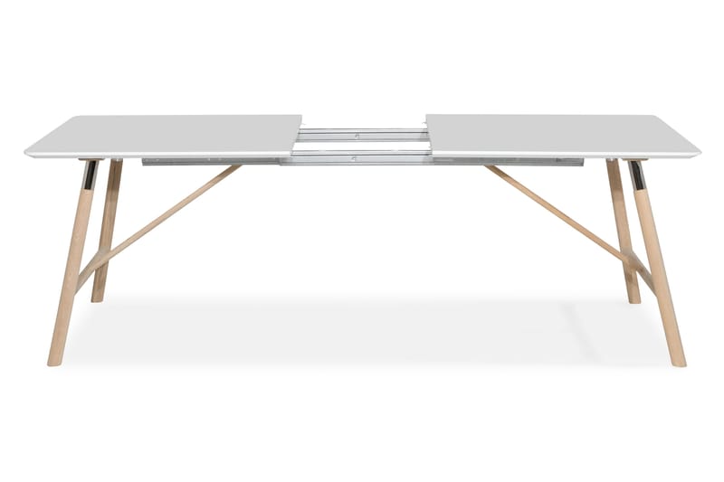Waltham Förlängningsbart Matbord 180 cm - Vit/Ek - Möbler - Bord & matgrupper - Matbord & köksbord