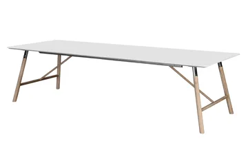 Waltham Förlängningsbart Matbord 180 cm - Vit/Ek - Möbler - Bord & matgrupper - Matbord & köksbord