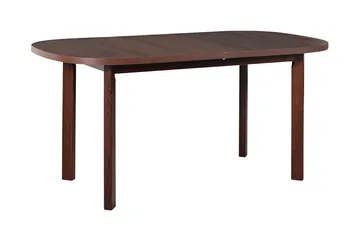 Warnock Utdragbart Ovalt Matbord 160 cm med Trä- och Valnötsutseende - Brun - Möbler - Bord & matgrupper - Matbord & köksbord
