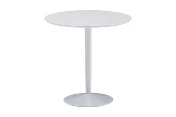 Wilhem Litet Runt Matbord 80 cm i Målad MDF - Vit - Möbler - Bord & matgrupper - Matbord & köksbord