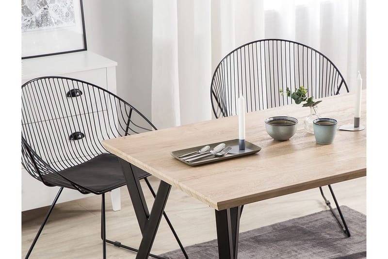 Willanna Matbord 140x80 cm - Brun - Möbler - Bord & matgrupper - Matbord & köksbord