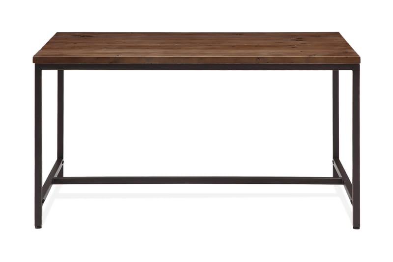 Wilmer Matbord 140 cm - Trä/Svart - Matbord & köksbord