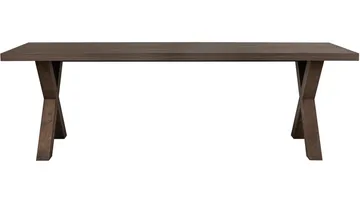 Matbord Lindor 240x100 cm - Oljad brun ekfaner - Möbler - Bord & matgrupper - Matbord & köksbord