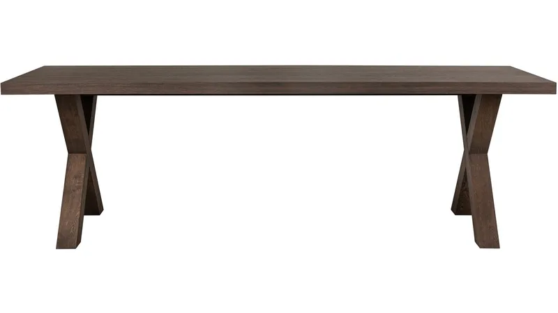 Matbord Lindor 240x100 cm - Oljad brun ekfaner - Möbler - Bord & matgrupper - Matbord & köksbord