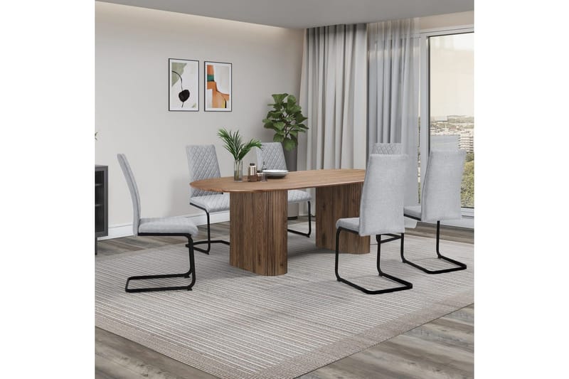 Matbord Loft24 Bostonia Matbord Oblong 200x100 cm - Möbler - Bord & matgrupper - Matbord & köksbord