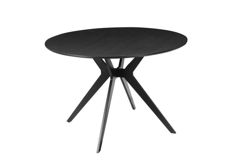 Matbord Loft24 Philip Matbord Rund 110 cm Svart, undefined