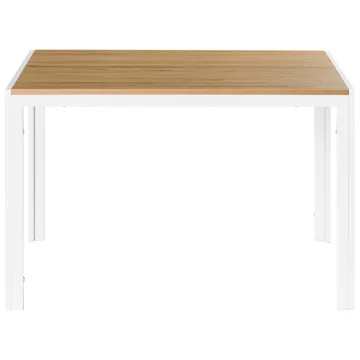 Matbord Mann 120 cm - Ljusbrun, Vit - Möbler - Bord & matgrupper - Matbord & köksbord