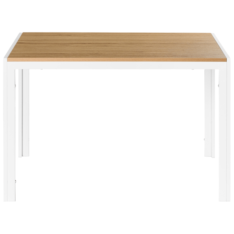 Matbord Mann 120 cm - Ljusbrun, Vit - Möbler - Bord & matgrupper - Matbord & köksbord
