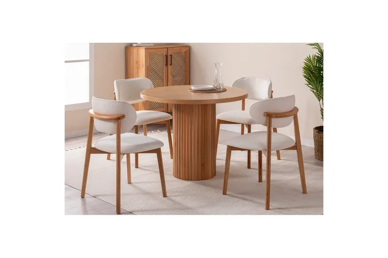 Matbord Masazumi Bok - Brun - Möbler - Bord & matgrupper - Matbord & köksbord