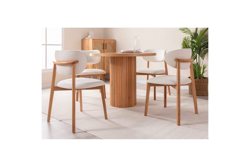 Matbord Masazumi Bok - Brun - Möbler - Bord & matgrupper - Matbord & köksbord